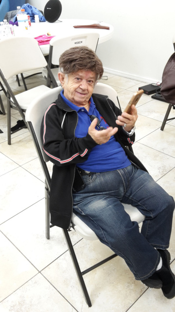 Felix Silla and the non-selfie