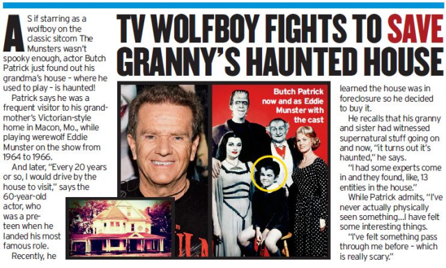 Butch Patrick in The Globe regarding the Macon Project